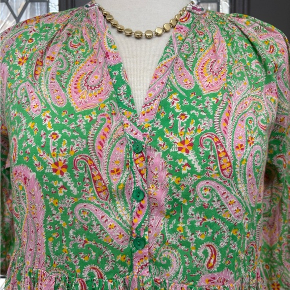BA&SH Odeon Paisley Print Robe Tunic Dress Size XS
Bash, Ulla Johnson - Picture 3 of 12